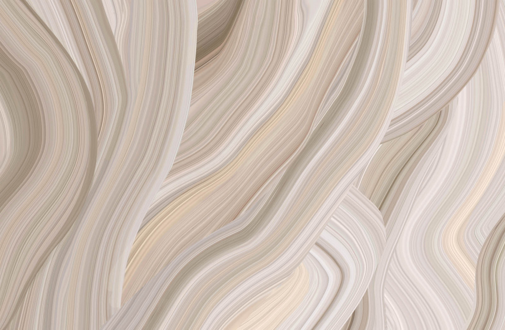 Фотообои и фрески - Нежный бежевый флюид