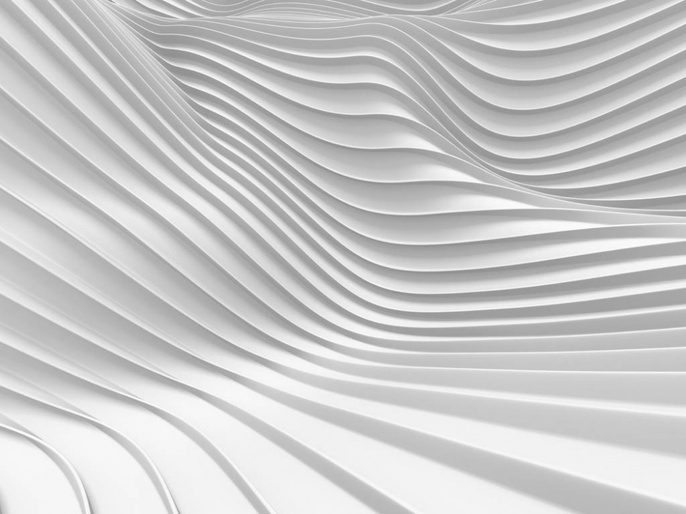 Фотообои и фрески - Горизонтальные 3d волны