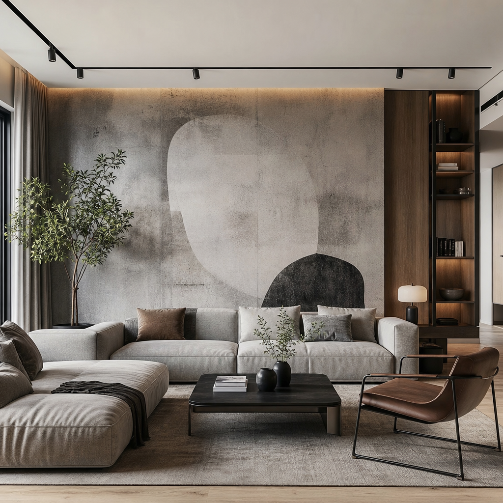 Фотообои и фрески в стиле soft loft: как выбрать сюжет, фактуру и бюджет без ощущения незавершенного ремонта