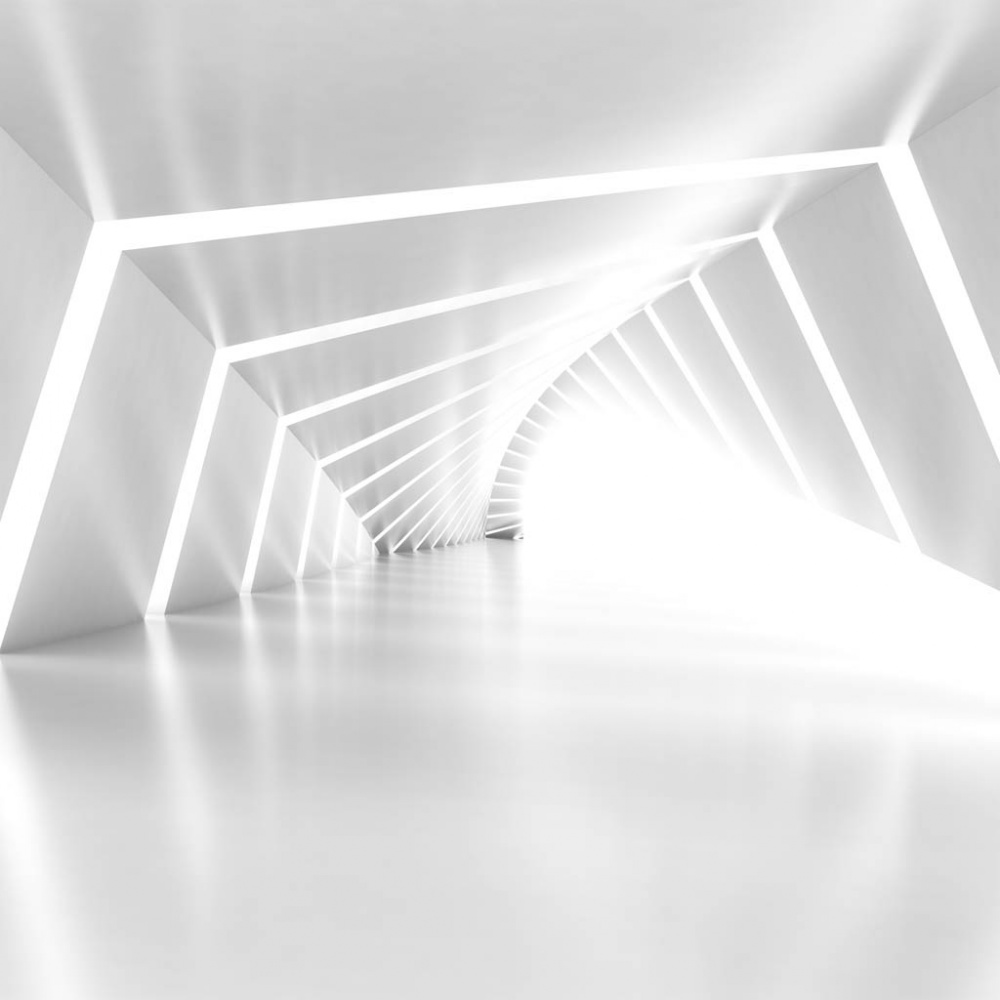 Фотообои и фрески - Тоннель со всетом